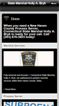 Mobile Screenshot of marshalservicesnewhaven.com